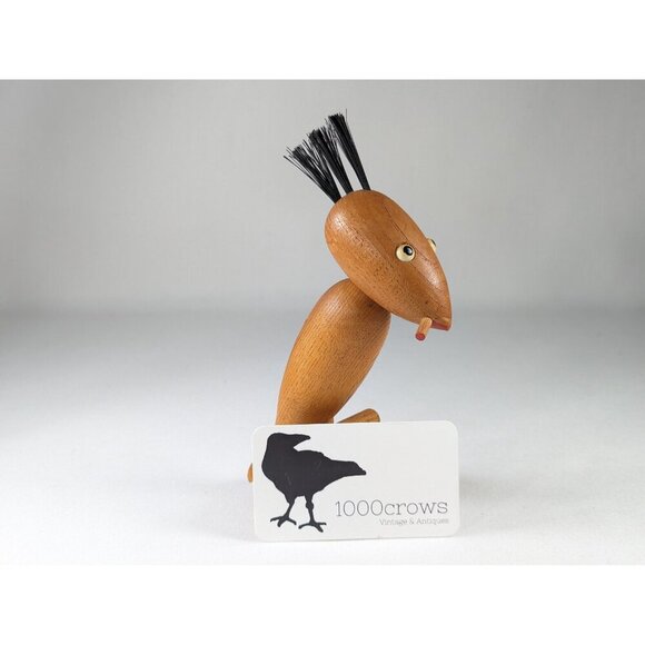 Vintage Smoking bird bottle opener, MCM Smoking Bird Bottle Opener, Housewarming - Picture 3 of 7